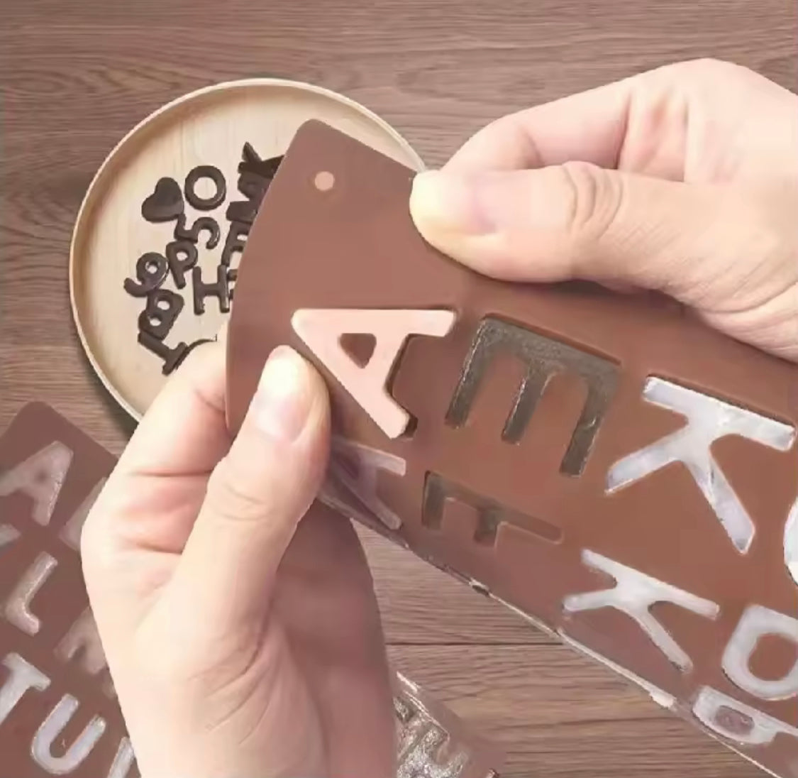 3D DIY Silicone Alphabet Number Chocolate Mold, Cake Decoration Tools 3D DIY Silicone Alphabet Number Chocolate Mold, Cake Decoration Tools